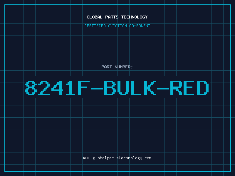 Aviation Part 8241F-BULK-RED