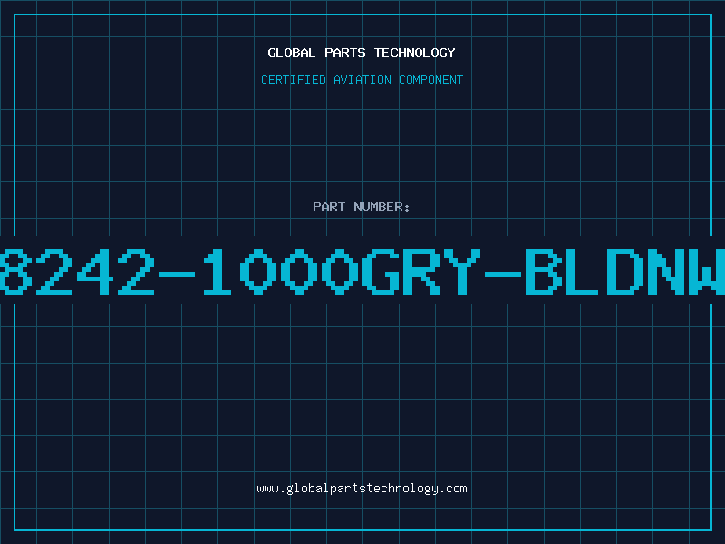 Aviation Part 8242-1000GRY-BLDNW