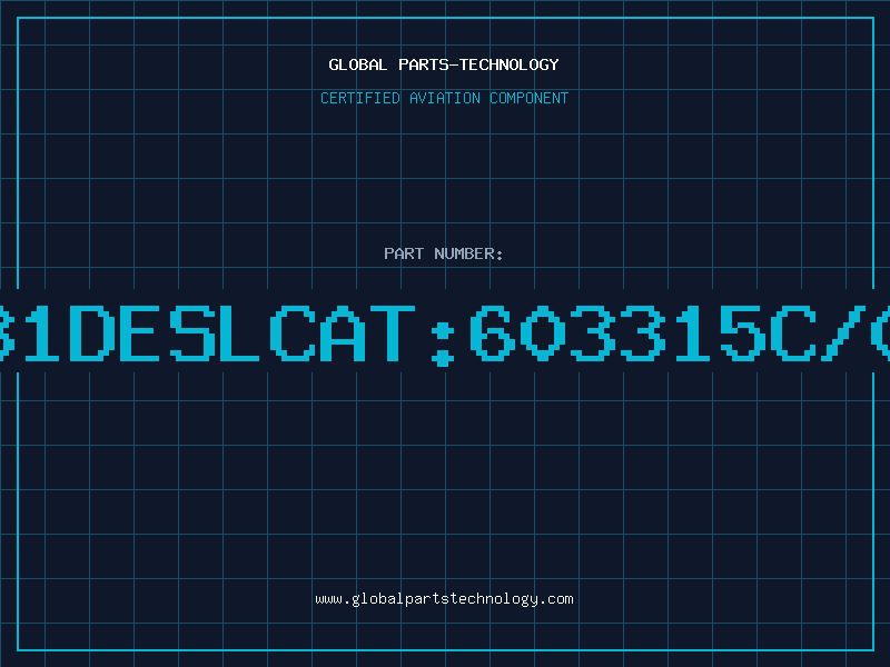 Aviation Part 824AG31DESLCat:603315C/098566