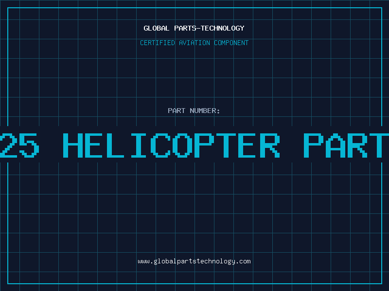Aviation Part 825 helicopter parts