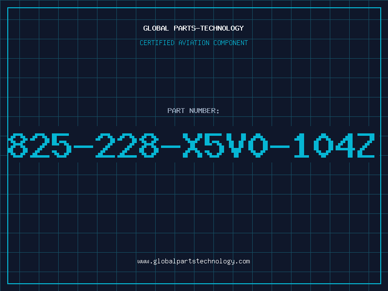Aviation Part 825-228-X5V0-104Z