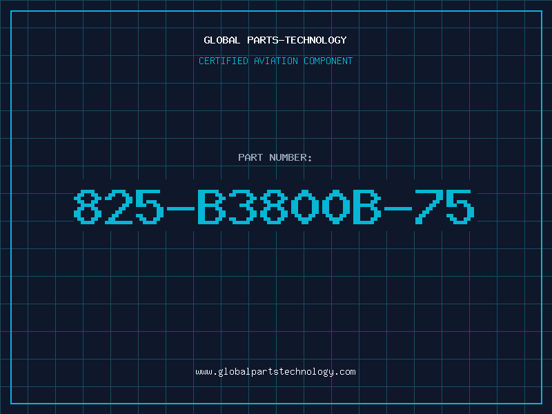 Aviation Part 825-B3800B-75