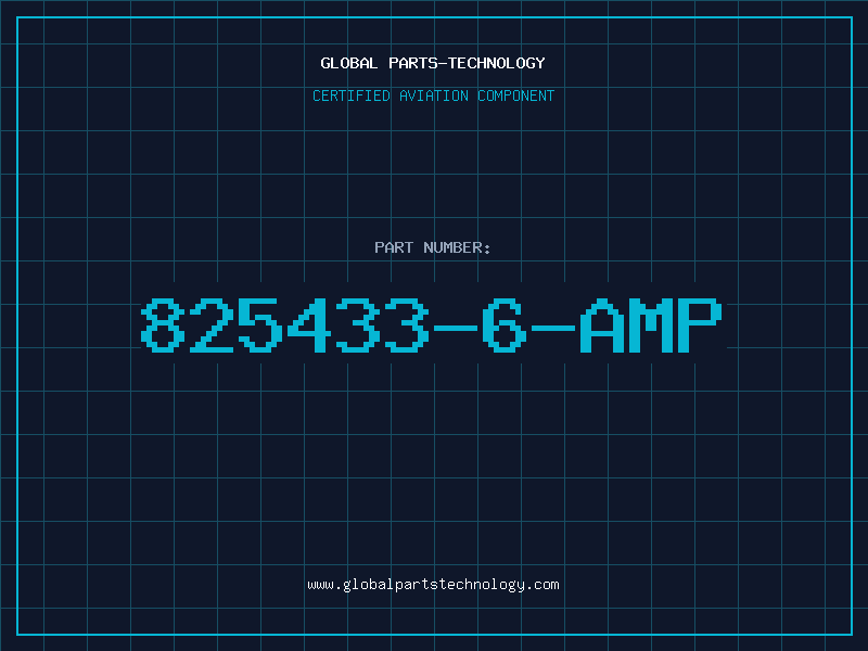 Aviation Part 825433-6-AMP