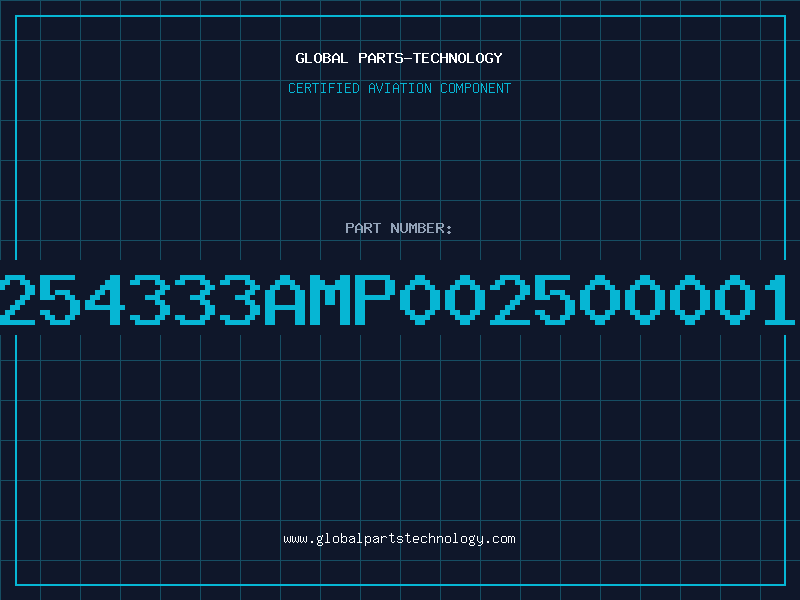 Aviation Part 8254333AMP0025000017