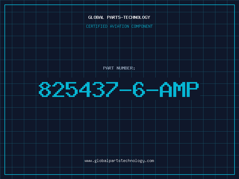 Aviation Part 825437-6-AMP