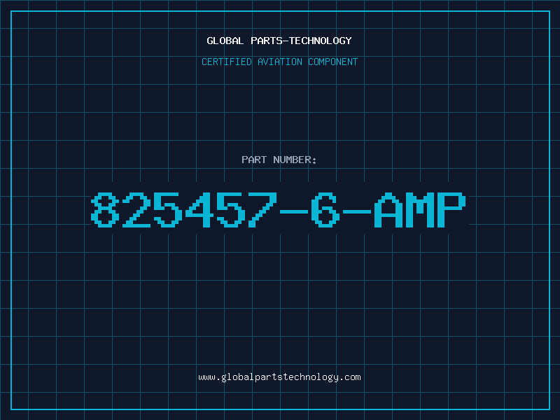 Aviation Part 825457-6-AMP