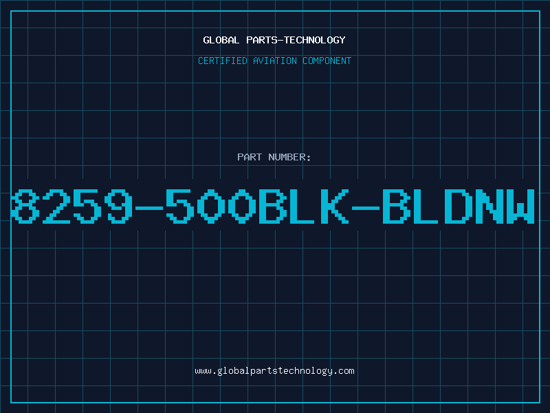 Aviation Part 8259-500BLK-BLDNW