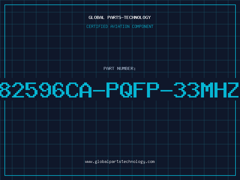 Aviation Part 82596CA-PQFP-33MHZ