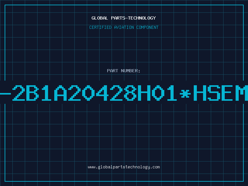Aviation Part 8259A-2B1A20428H01*HSEMARKED