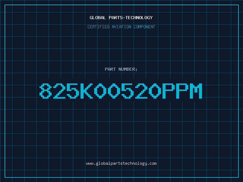Aviation Part 825K00520PPM