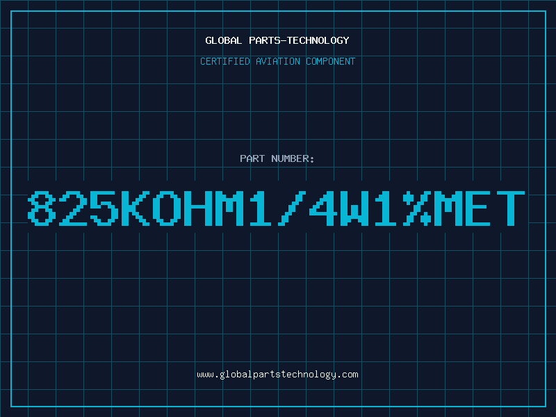 Aviation Part 825KOHM1/4W1%MET