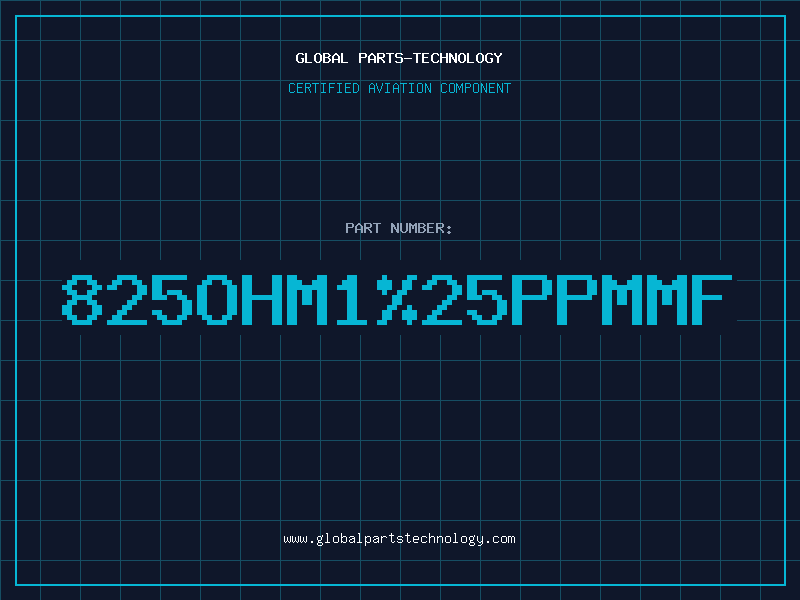 Aviation Part 825Ohm1%25PPMMF