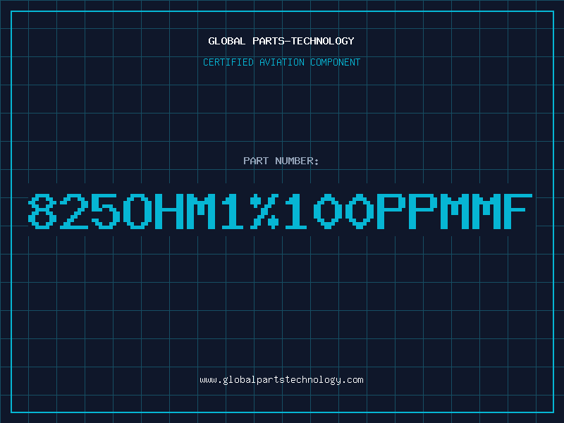 Aviation Part 825Ohm1100PPMMF