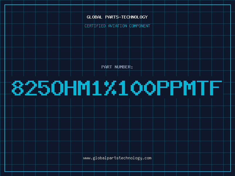 Aviation Part 825Ohm1100PPMTF