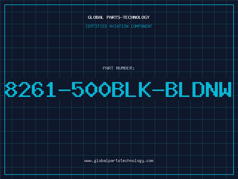 Aviation Part 8261-500BLK-BLDNW