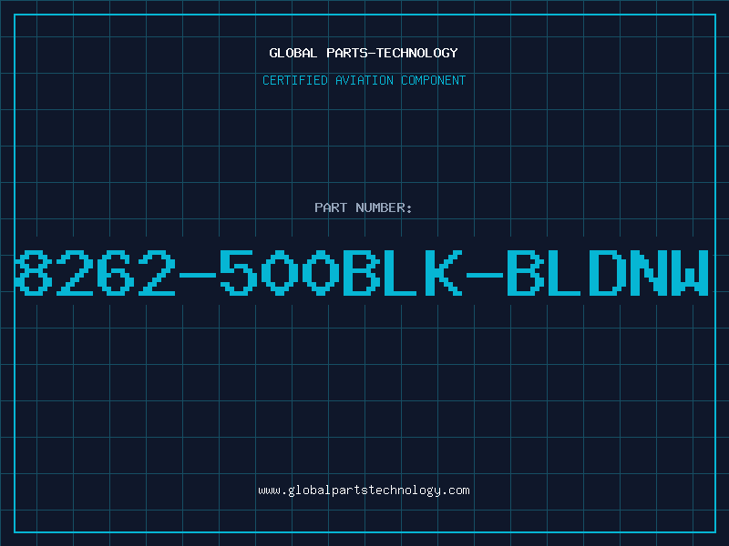 Aviation Part 8262-500BLK-BLDNW