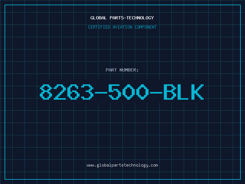 Aviation Part 8263-500-BLK
