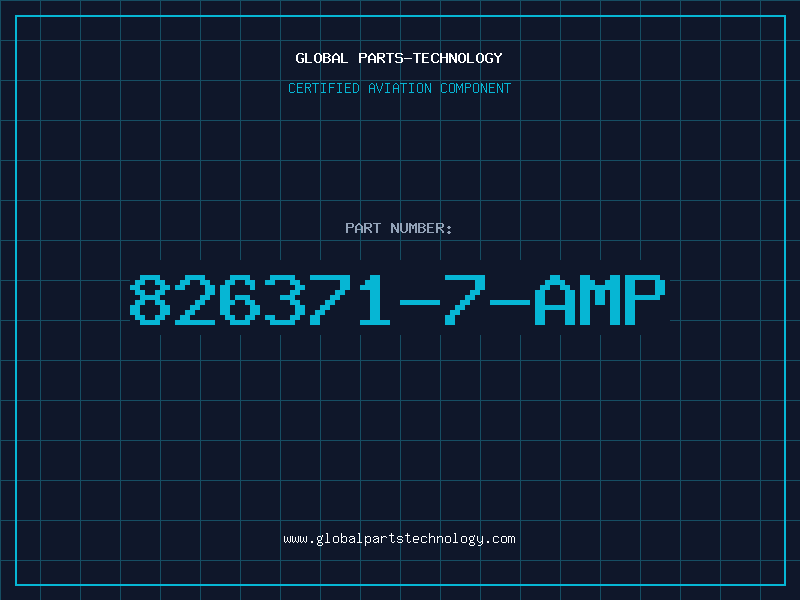 Aviation Part 826371-7-AMP