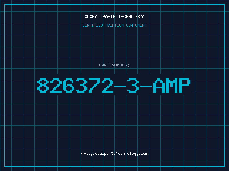Aviation Part 826372-3-AMP