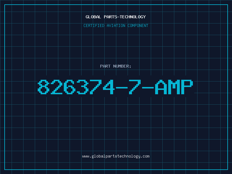 Aviation Part 826374-7-AMP
