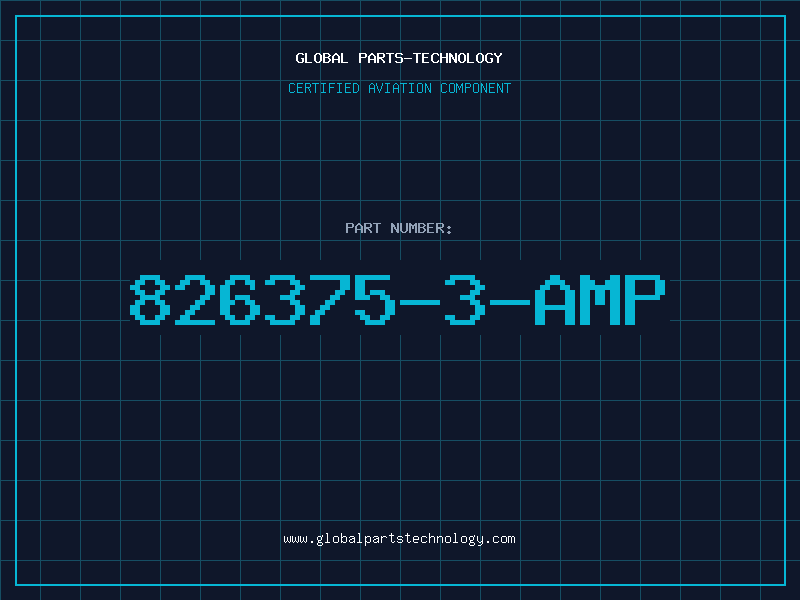 Aviation Part 826375-3-AMP