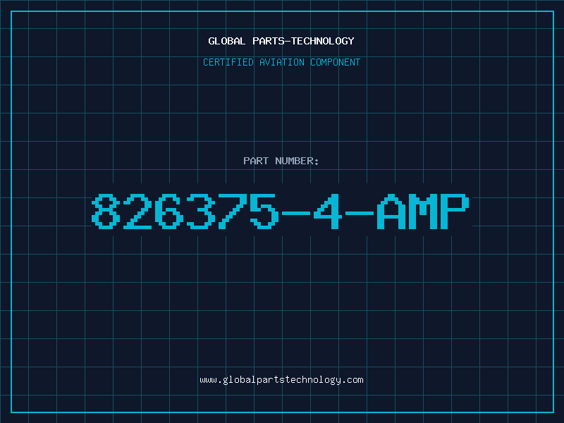 Aviation Part 826375-4-AMP