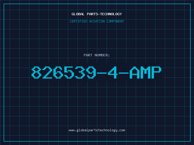 Aviation Part 826539-4-AMP