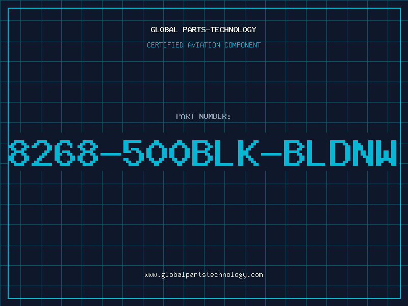 Aviation Part 8268-500BLK-BLDNW