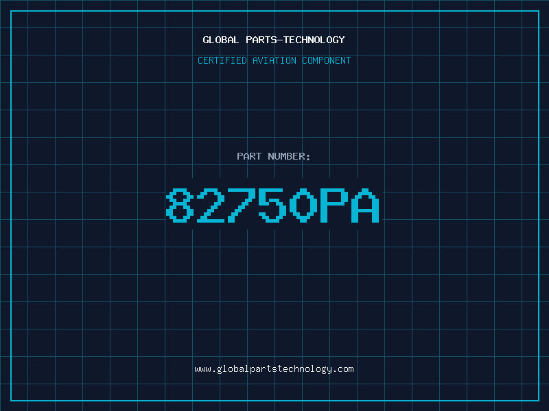 Aviation Part 82750PA