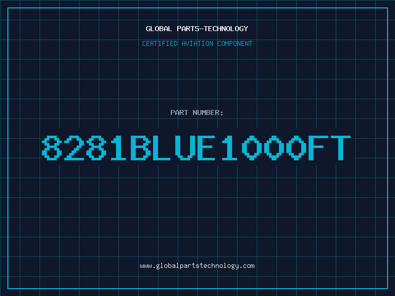 Aviation Part 8281BLUE1000FT