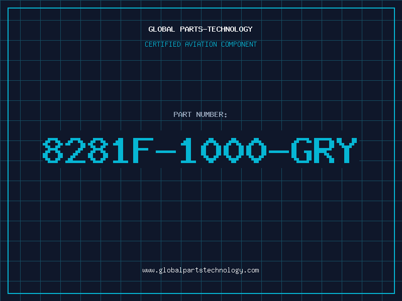 Aviation Part 8281F-1000-GRY