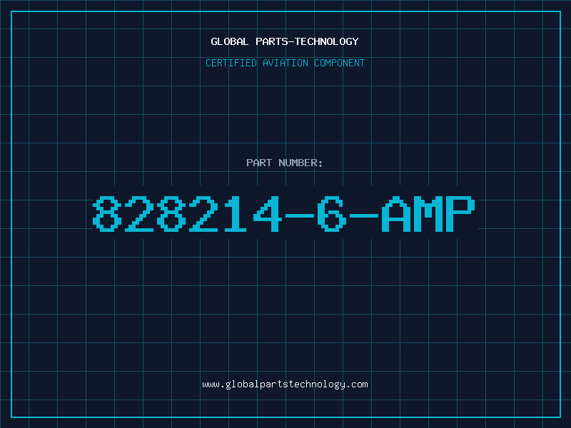 Aviation Part 828214-6-AMP