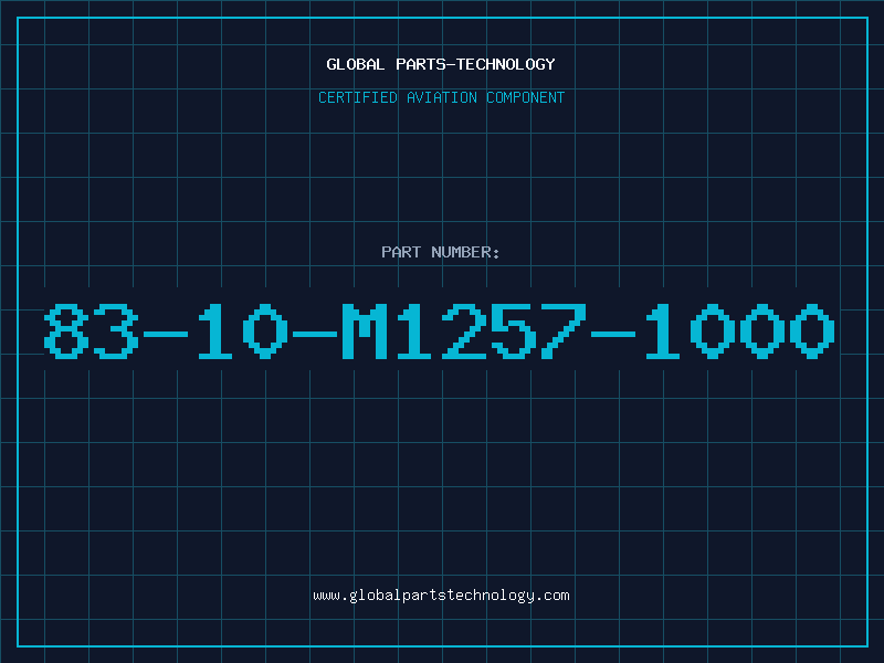Aviation Part 83-10-M1257-1000
