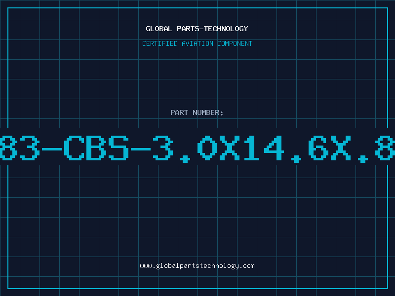 Aviation Part 83-CBS-3.0x14.6x.8