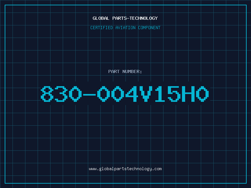 Aviation Part 830-004V15H0