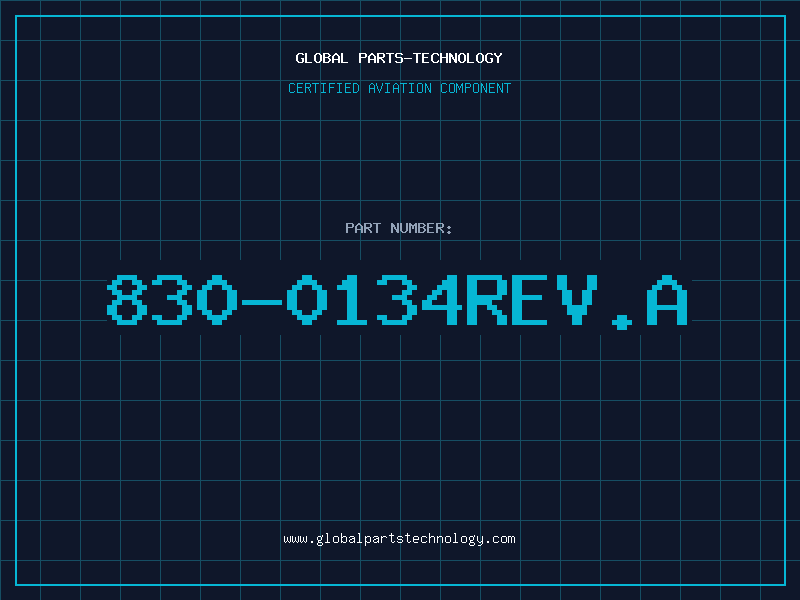 Aviation Part 830-0134REV.A