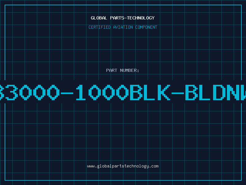 Aviation Part 83000-1000BLK-BLDNW