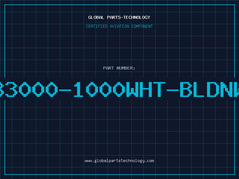 Aviation Part 83000-1000WHT-BLDNW