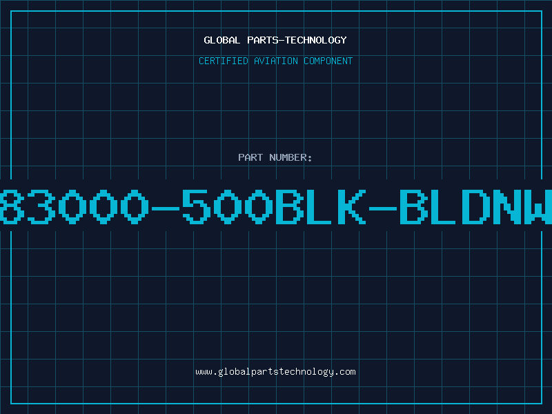 Aviation Part 83000-500BLK-BLDNW