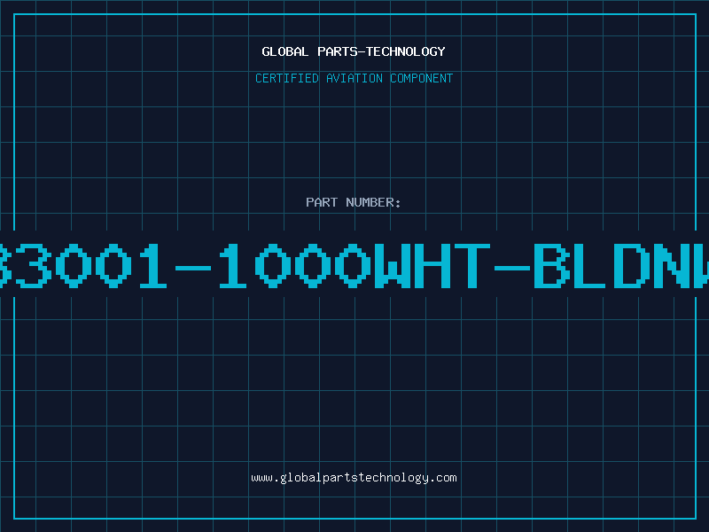 Aviation Part 83001-1000WHT-BLDNW