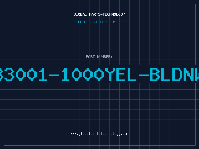 Aviation Part 83001-1000YEL-BLDNW