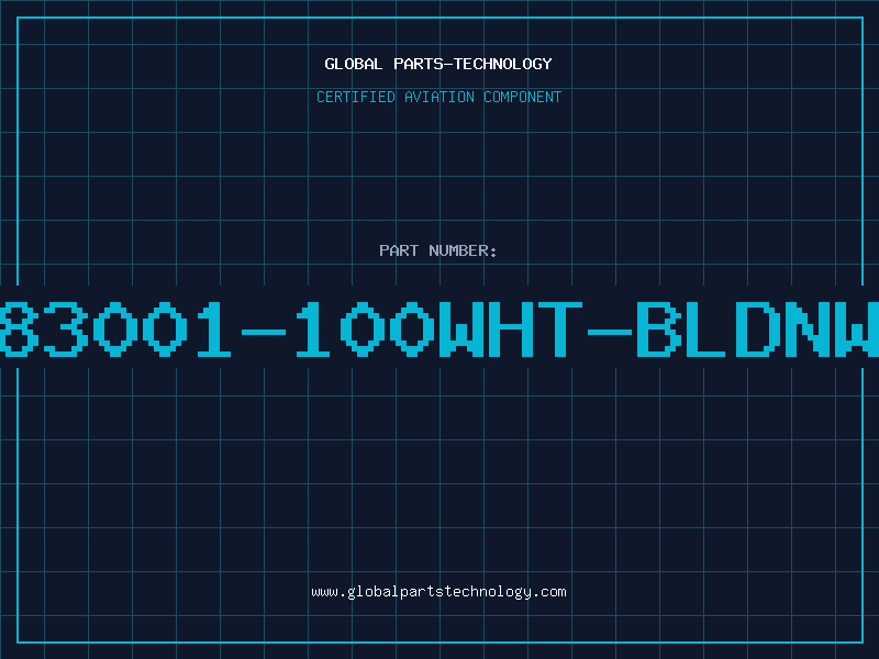 Aviation Part 83001-100WHT-BLDNW