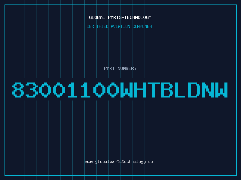 Aviation Part 83001100WHTBLDNW