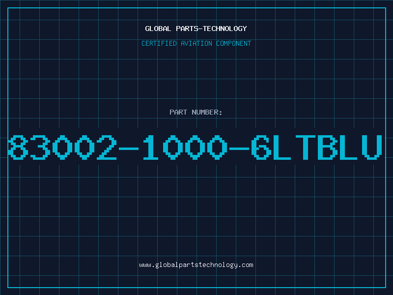 Aviation Part 83002-1000-6LTBLU