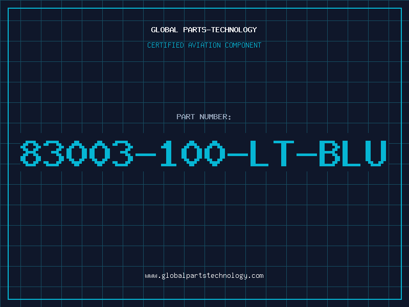 Aviation Part 83003-100-LT-BLU