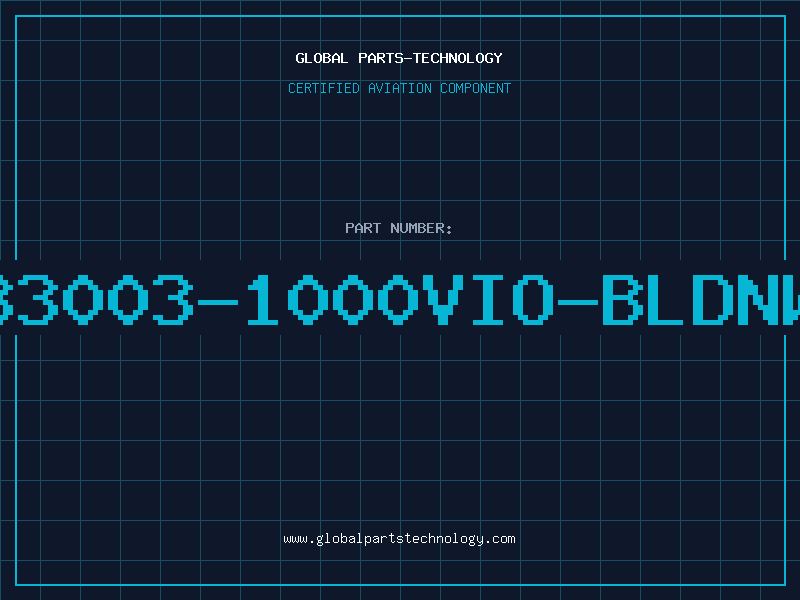 Aviation Part 83003-1000VIO-BLDNW