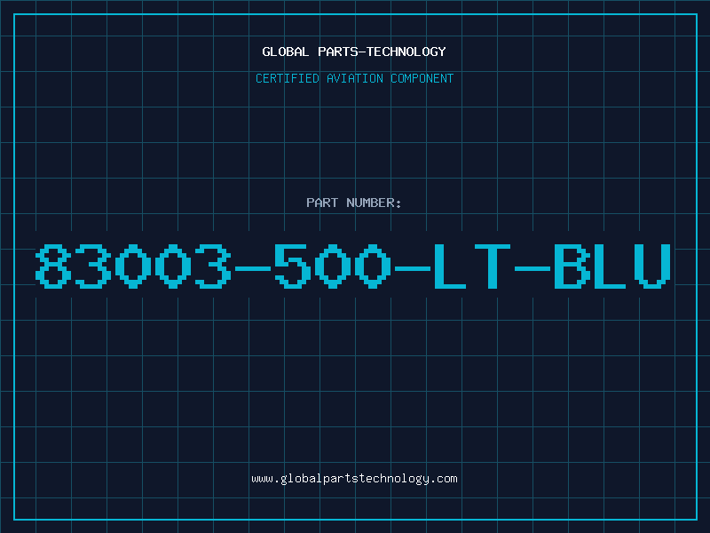 Aviation Part 83003-500-LT-BLU
