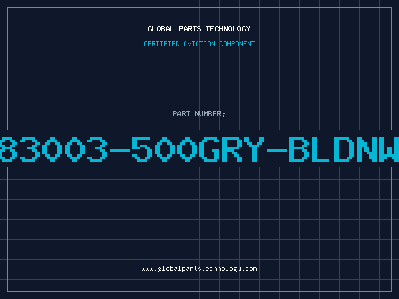 Aviation Part 83003-500GRY-BLDNW