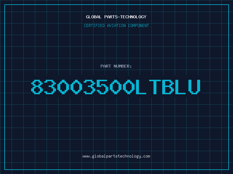 Aviation Part 83003500LTBLU
