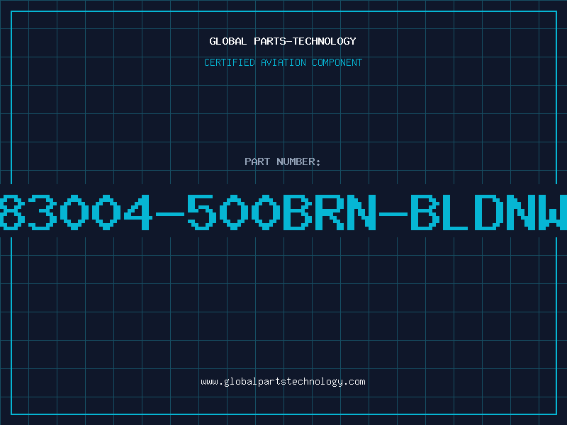 Aviation Part 83004-500BRN-BLDNW